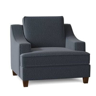 Lise 39x22 Wide Armchair Birch Lane Body Fabric: Anthem Blue