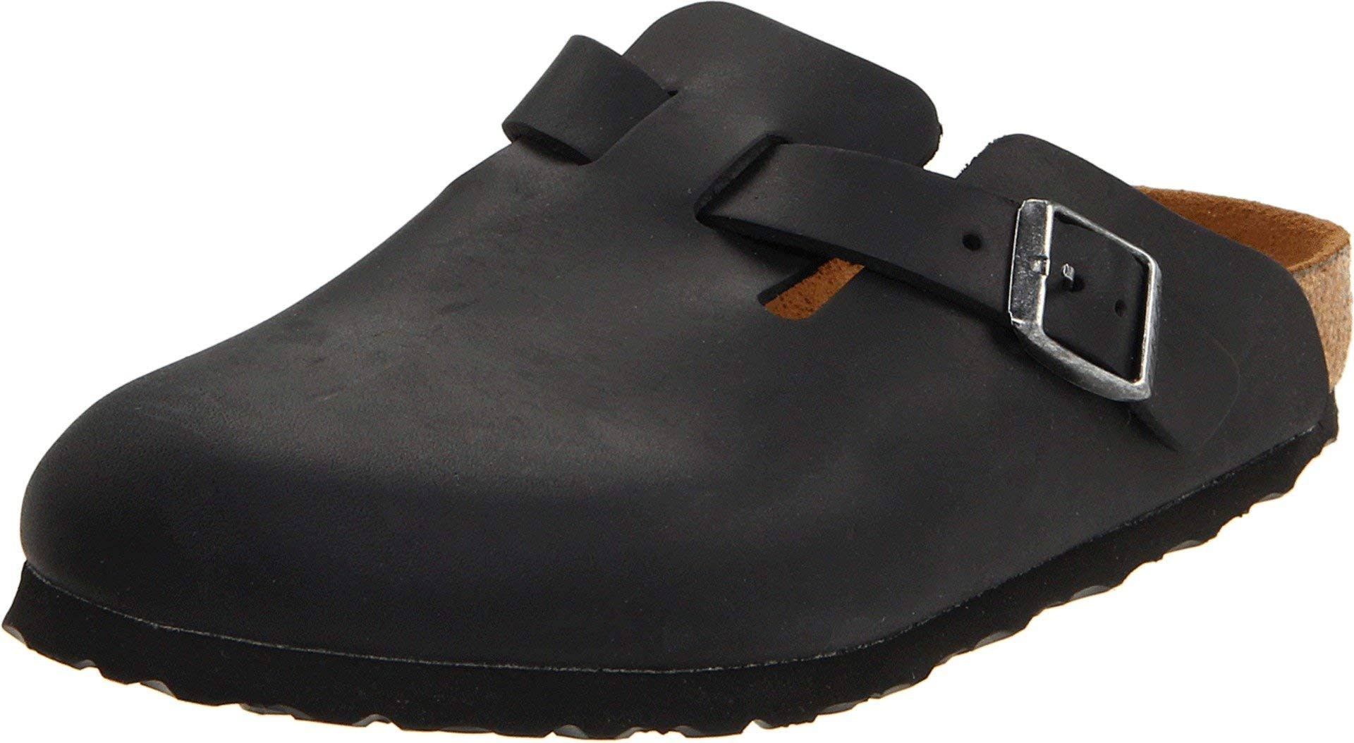 Birkenstock Boston Oiled Leather Black / 40