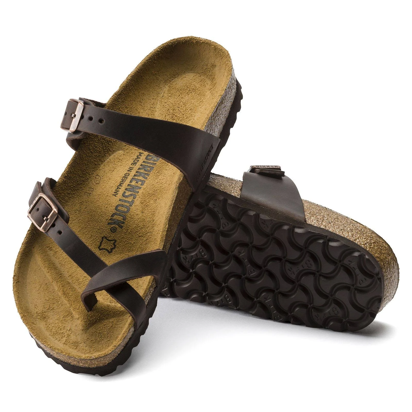 Birkenstock Women's Mayari (37 Black Oiled Leather)