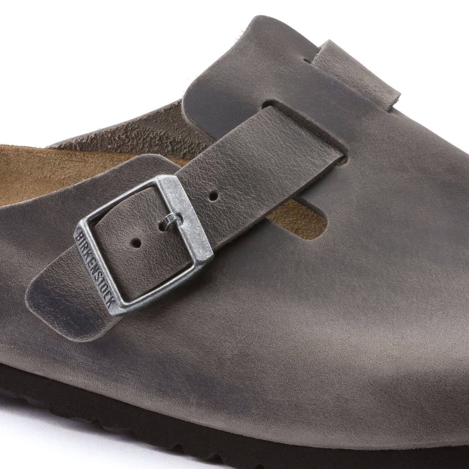 Birkenstock Boston Oiled Leather Iron Soft Footbed 41
