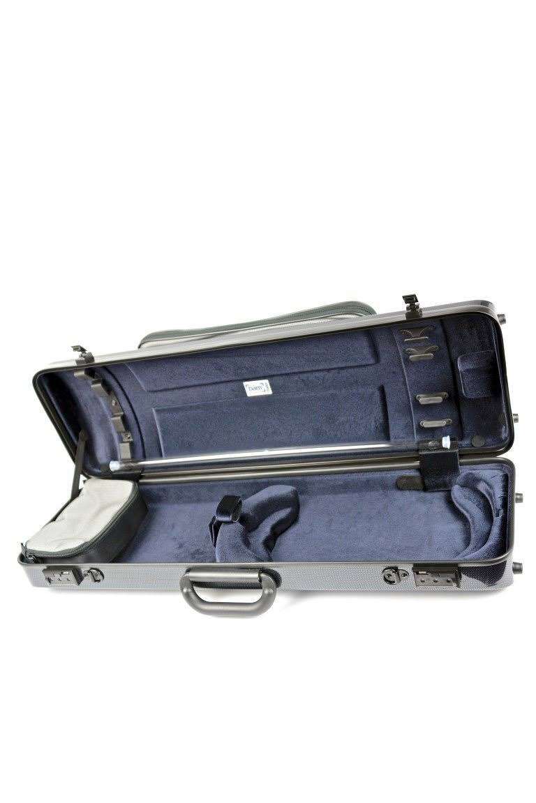 BAM 2011XL Hightech Oblong Violin Case with Pocket Tweed