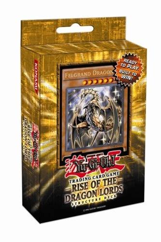 Yu Gi Oh Rise of The Dragon Lords Structure Deck