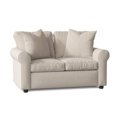 Wolsingham 60x22 Rolled Arm Loveseat with Reversible Cushions Birch Lane Body Fabric: Conversation Ivory