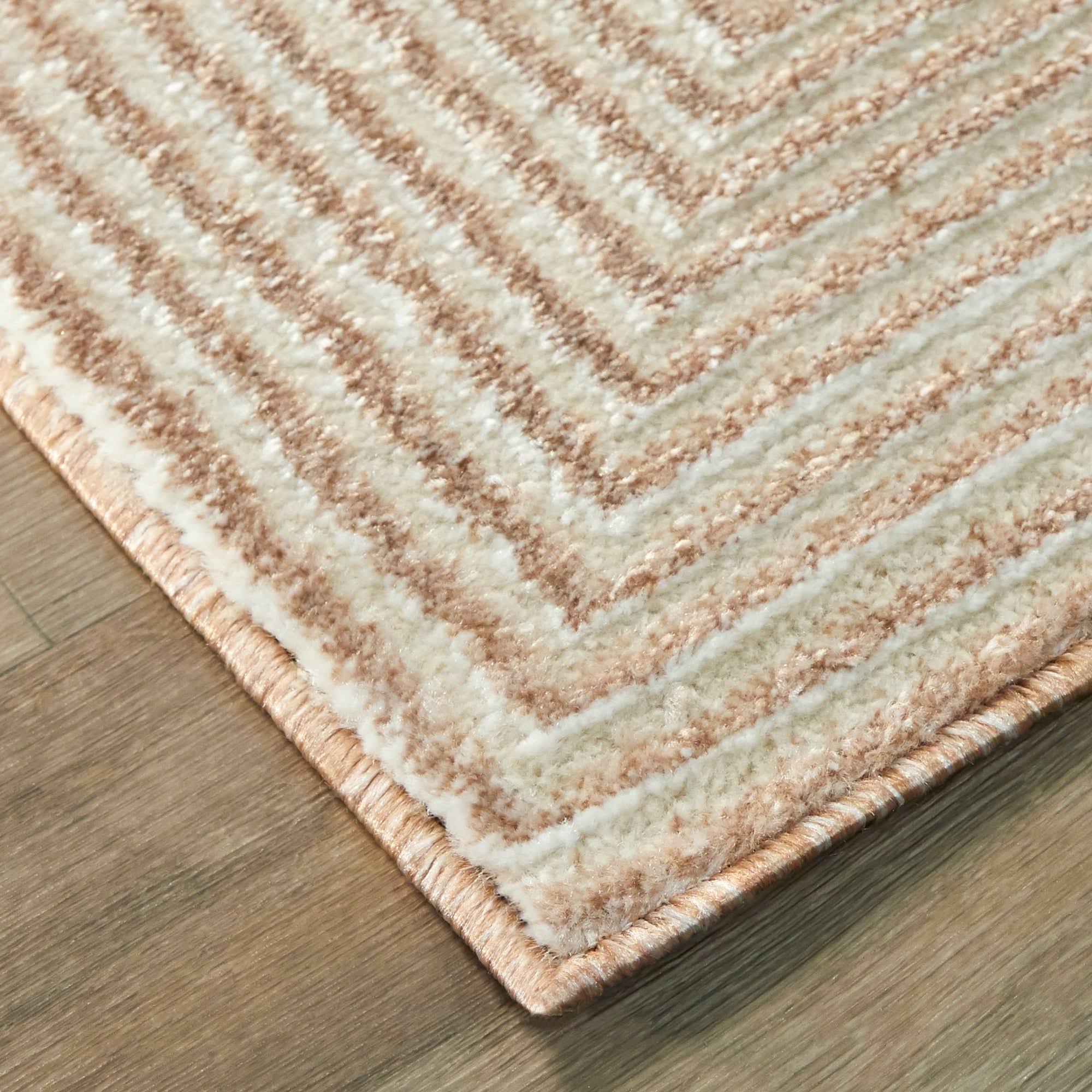 Balta Cabell Olive 5 ft. x 7 ft. Geometric Area Rug, Green