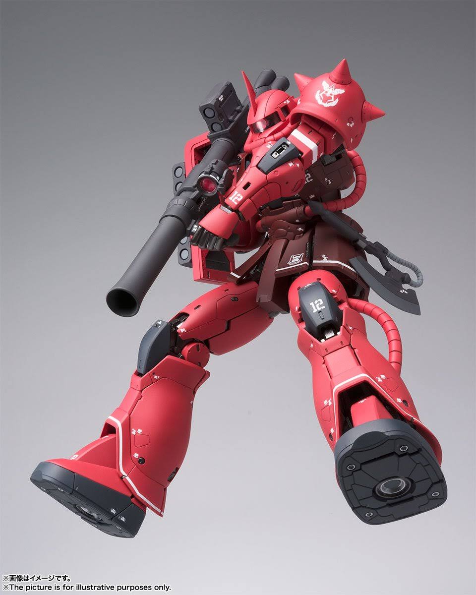 Gundam Fix Figuration Metal Composite MS-06S Char&s Zaku II 180mm Action Figure