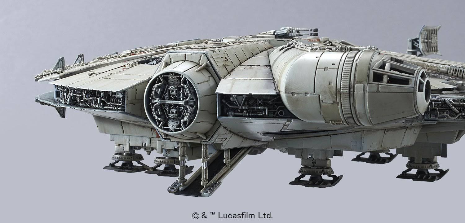 Star Wars 1/144 Scale Millennium Falcon Model Kit