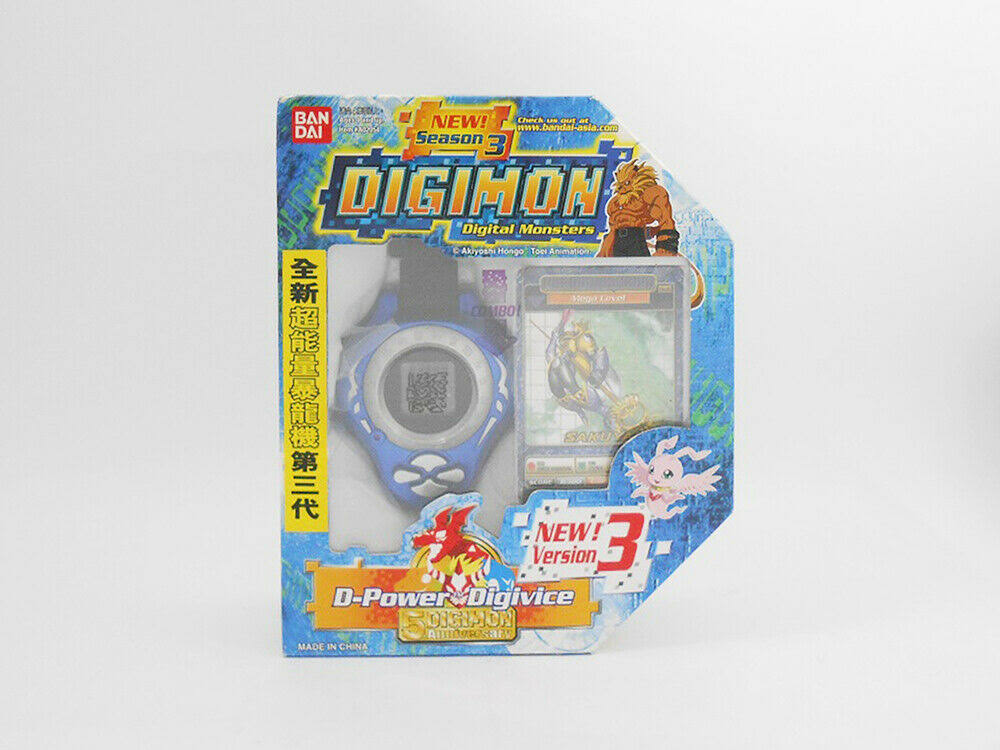 Bandai Digimon Tamers Digivice D-POWER Version 3 Dukemon D-Ark Takato Red New
