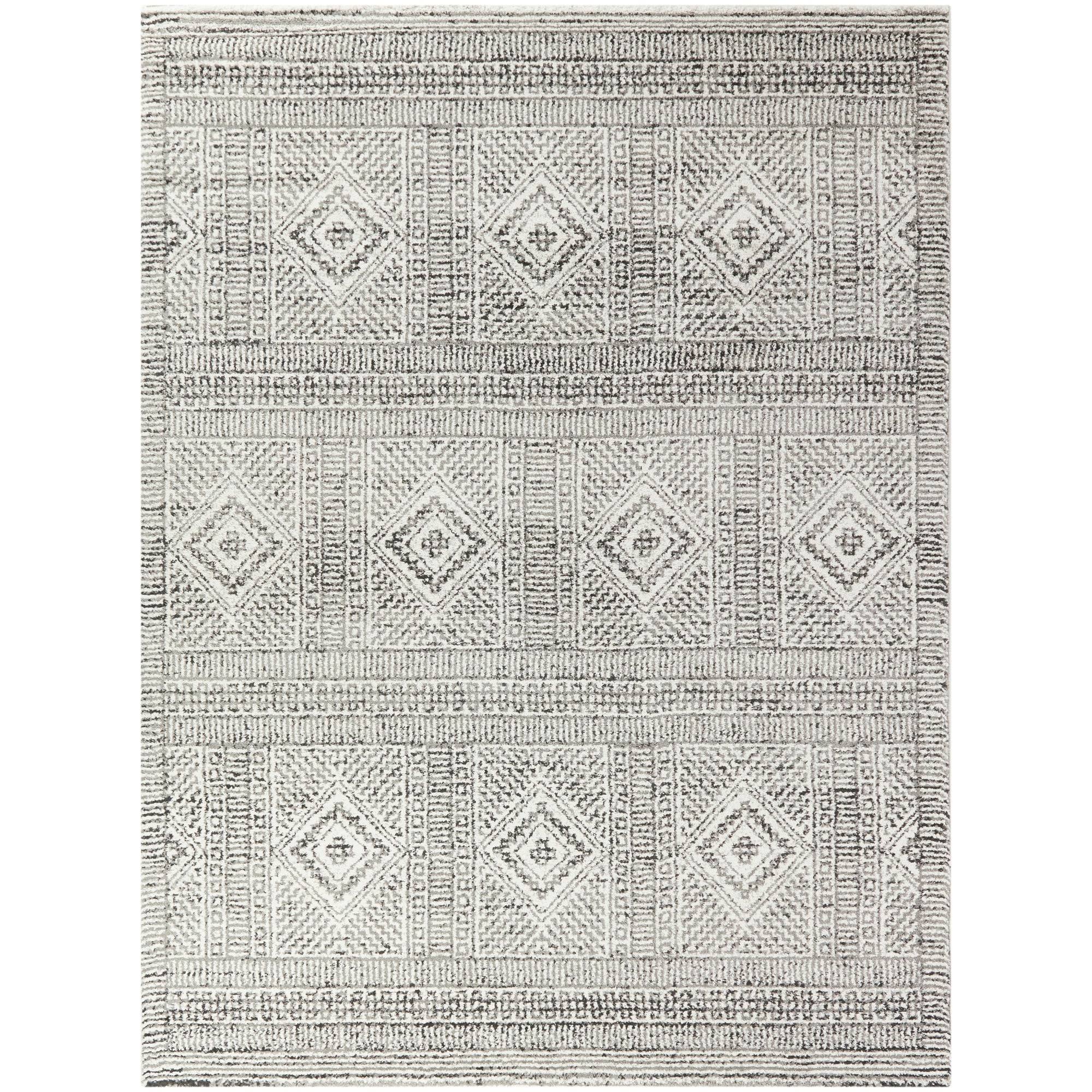 Timur Transitional Area Rug - White - 7&10x22 x 10&