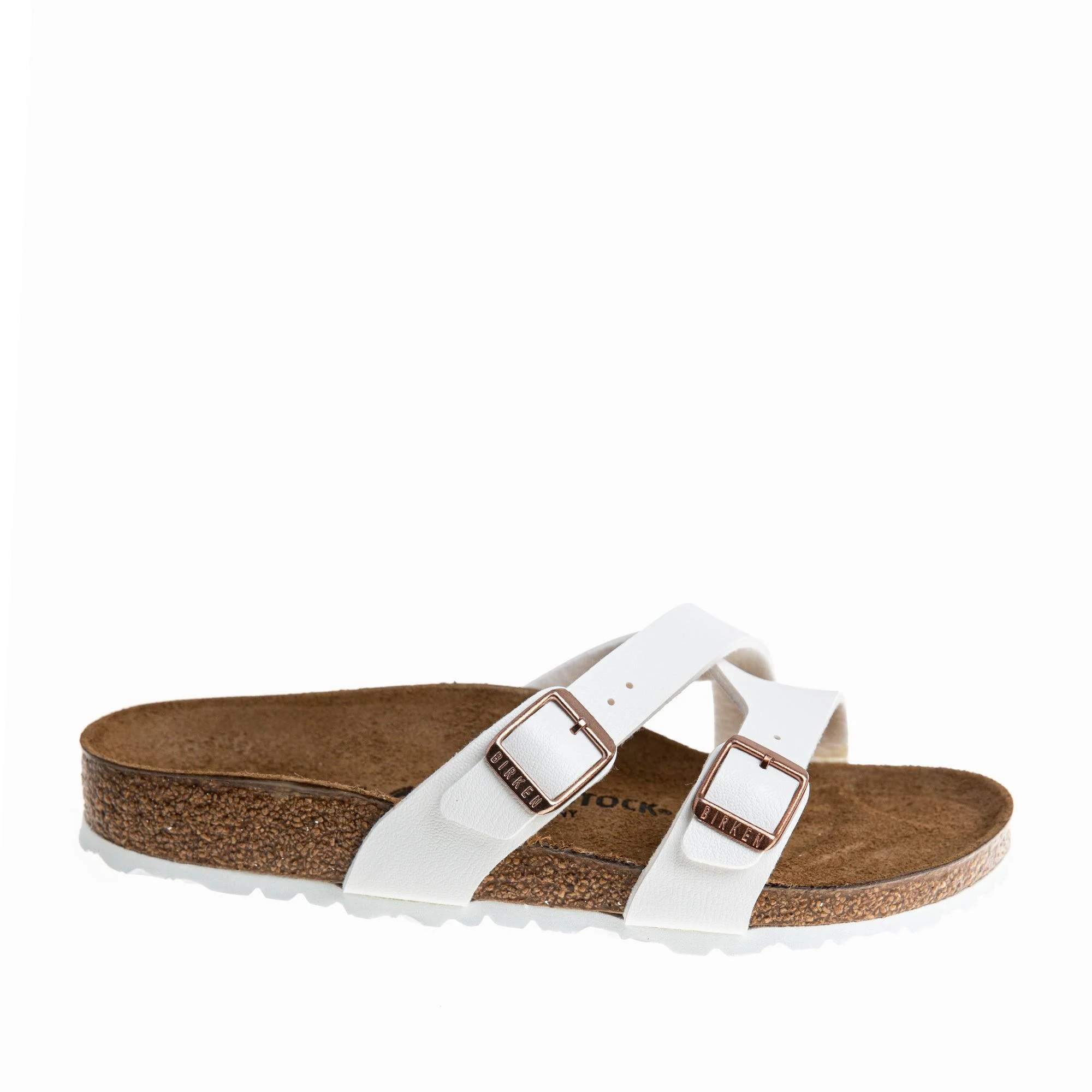 Birkenstock Women's Yao Birko-Flor - White Size 41