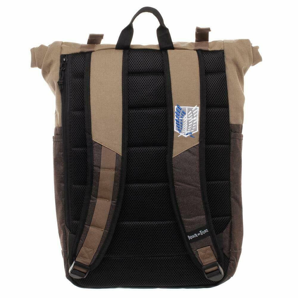 Attack on Titan Roll -Top Laptop Backpack