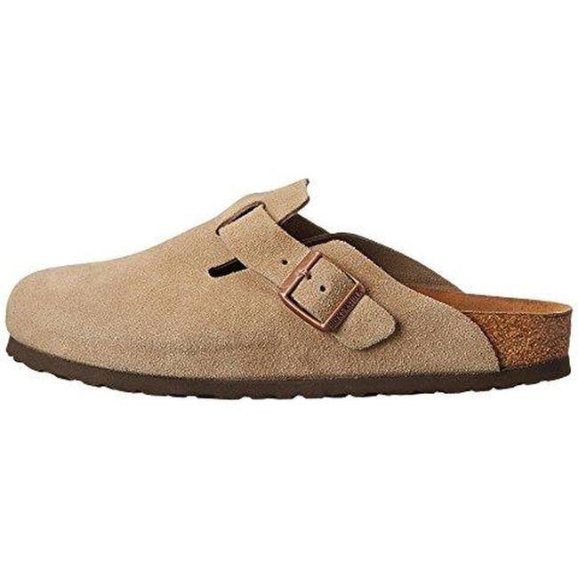 Birkenstock Boston Clog - 44 - Taupe Suede