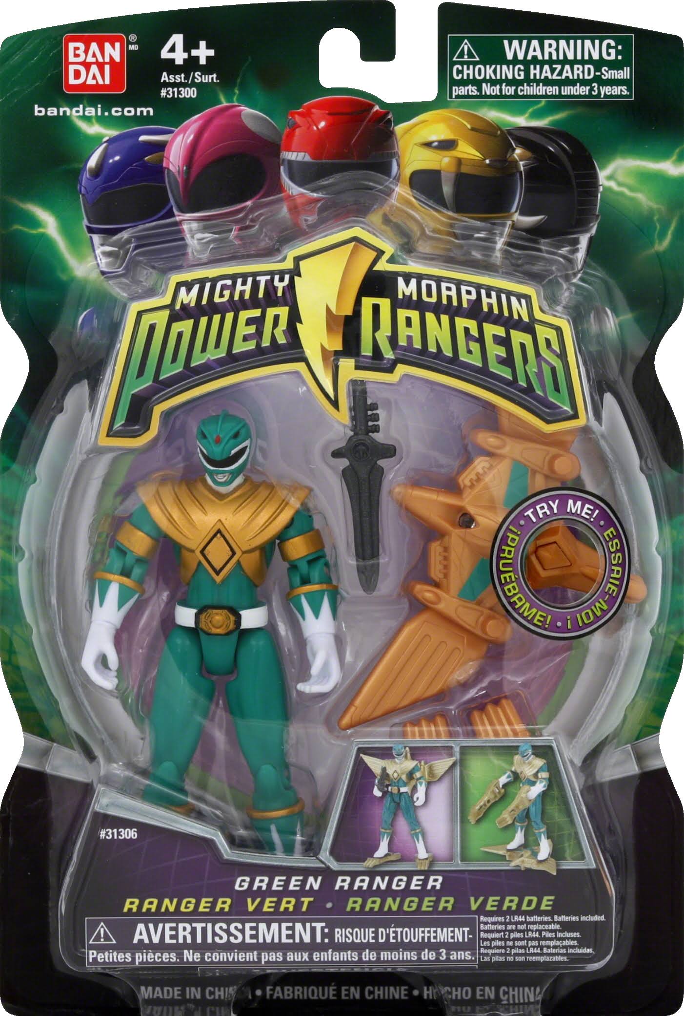 Bandai Mighty Morphin Power Rangers Green Ranger
