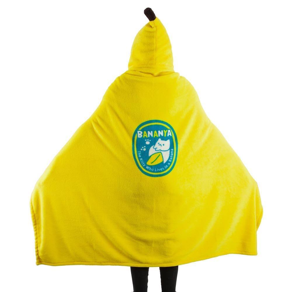 Bananya Blanket Hooded Banana Fleece Throw New bz6gyhcru