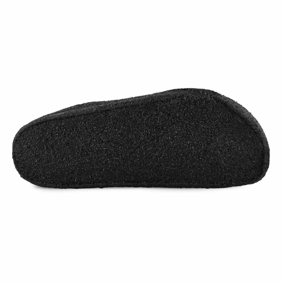 Birkenstock Zermatt Wool Felt Anthracite Shearling Clogs