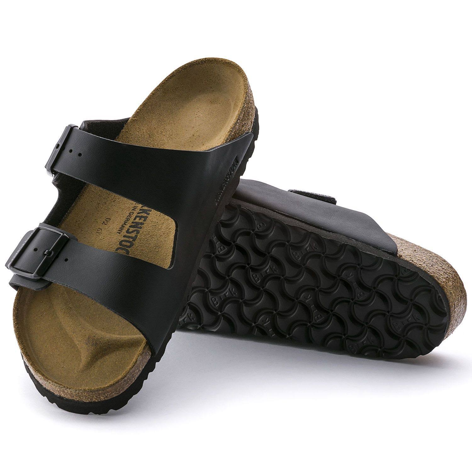 Birkenstock Women's Arizona Sandals, Black, 8