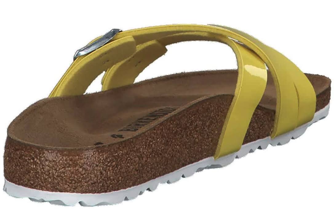 Birkenstock Yao Balance Sun Yellow Patent Narrow 1014507 US 7 EU 38 - EU 38 Narrow