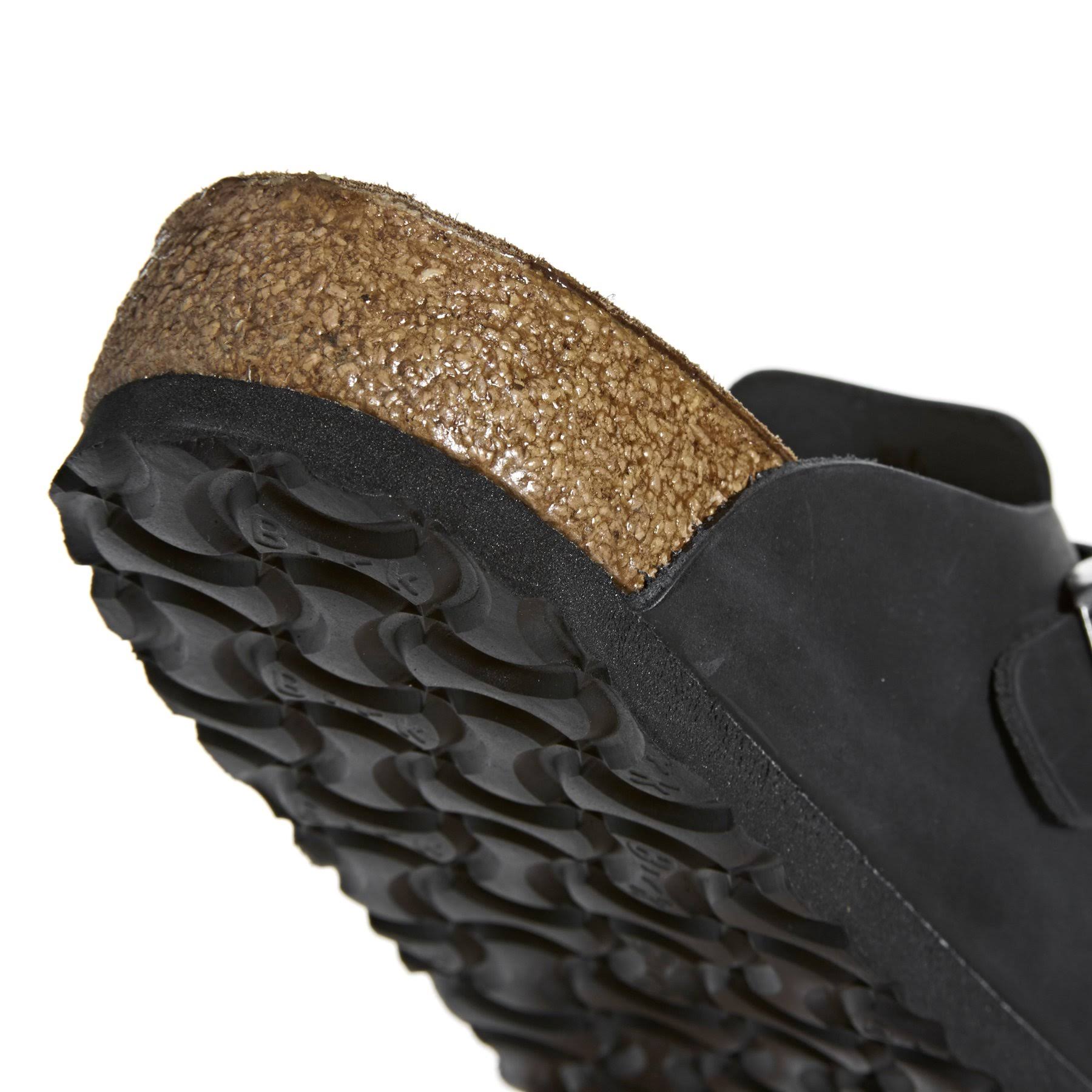 Birkenstock Boston Black Oiled Leather