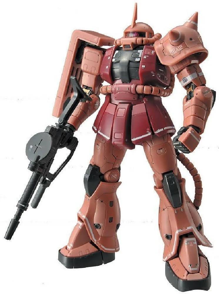 Bandai #02 MS-06S Char&s Zaku 1/144 Real Grade