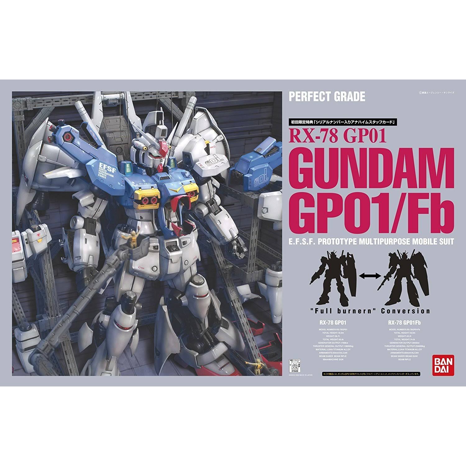 PG Gundam GP01/Fb 1/60