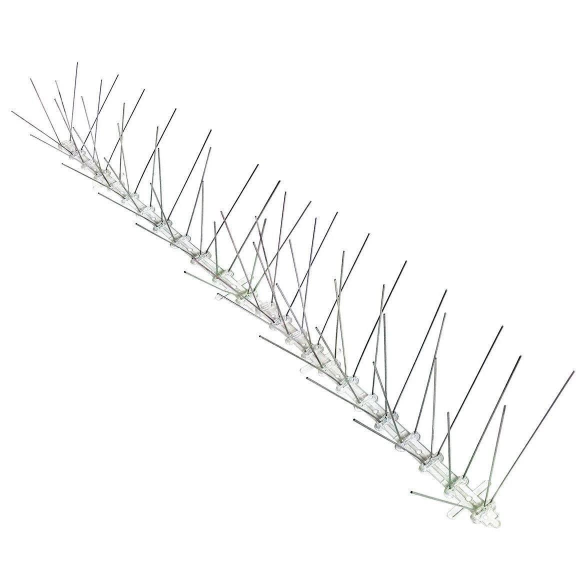 Stainless Steel Bird Spikes, 50 Feet - Bird-X - STS-50