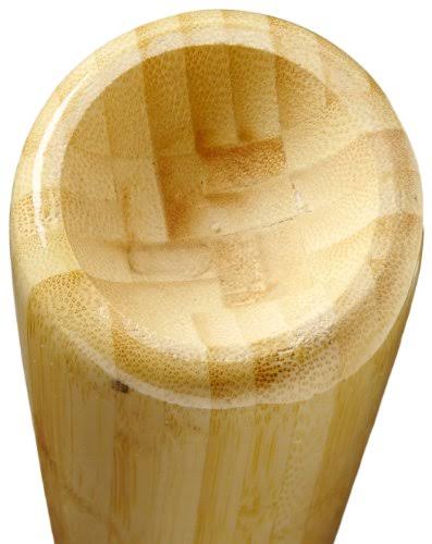 BamBooBat HBBN30D Adult Bamboo Baseball Bat - 32x22/29 oz - Black/Natural