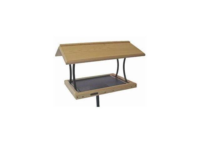 Birds Choice Natural Cedar Fly Thru Bird Feeder