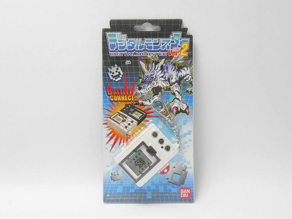 Bandai Digimon Digital Monster Version 2 Virtual Pet White Digivice Japan VPET