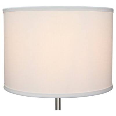 10x22 H x 14x22 W Drum Lamp Shade - (Spider Attachment) Red Barrel Studio Color: Brass/White