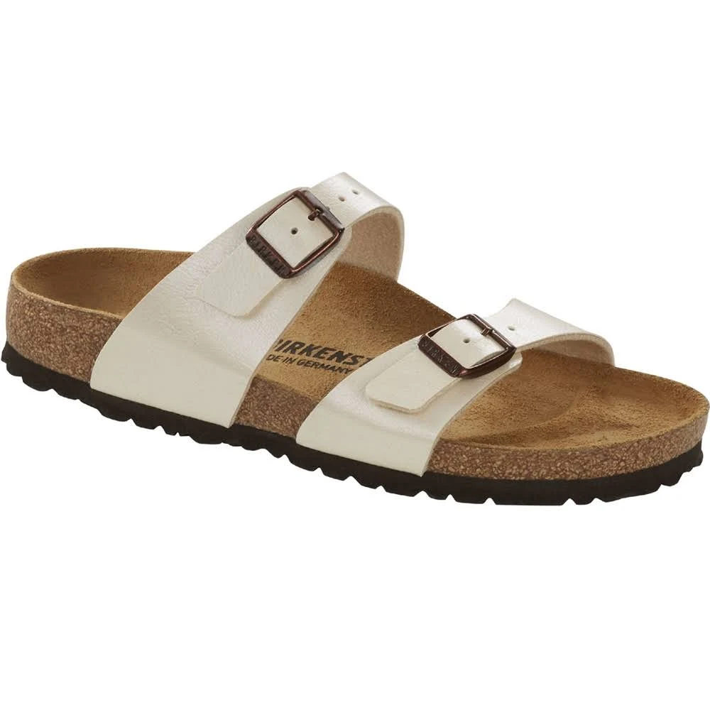Birkenstock Sydney Oyster Womens Slide Sandals 1016170 in Size 36