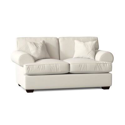 Workington 67x22 Rolled Arm Loveseat Body Fabric: Spinnsol Natural