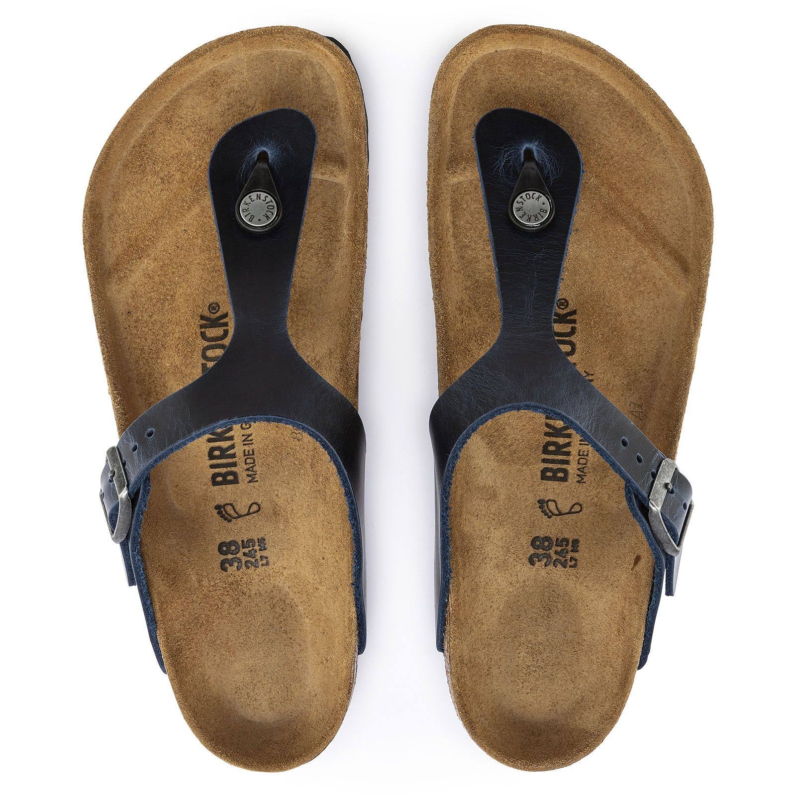 Birkenstock Women's Gizeh (40 Pink Leather)