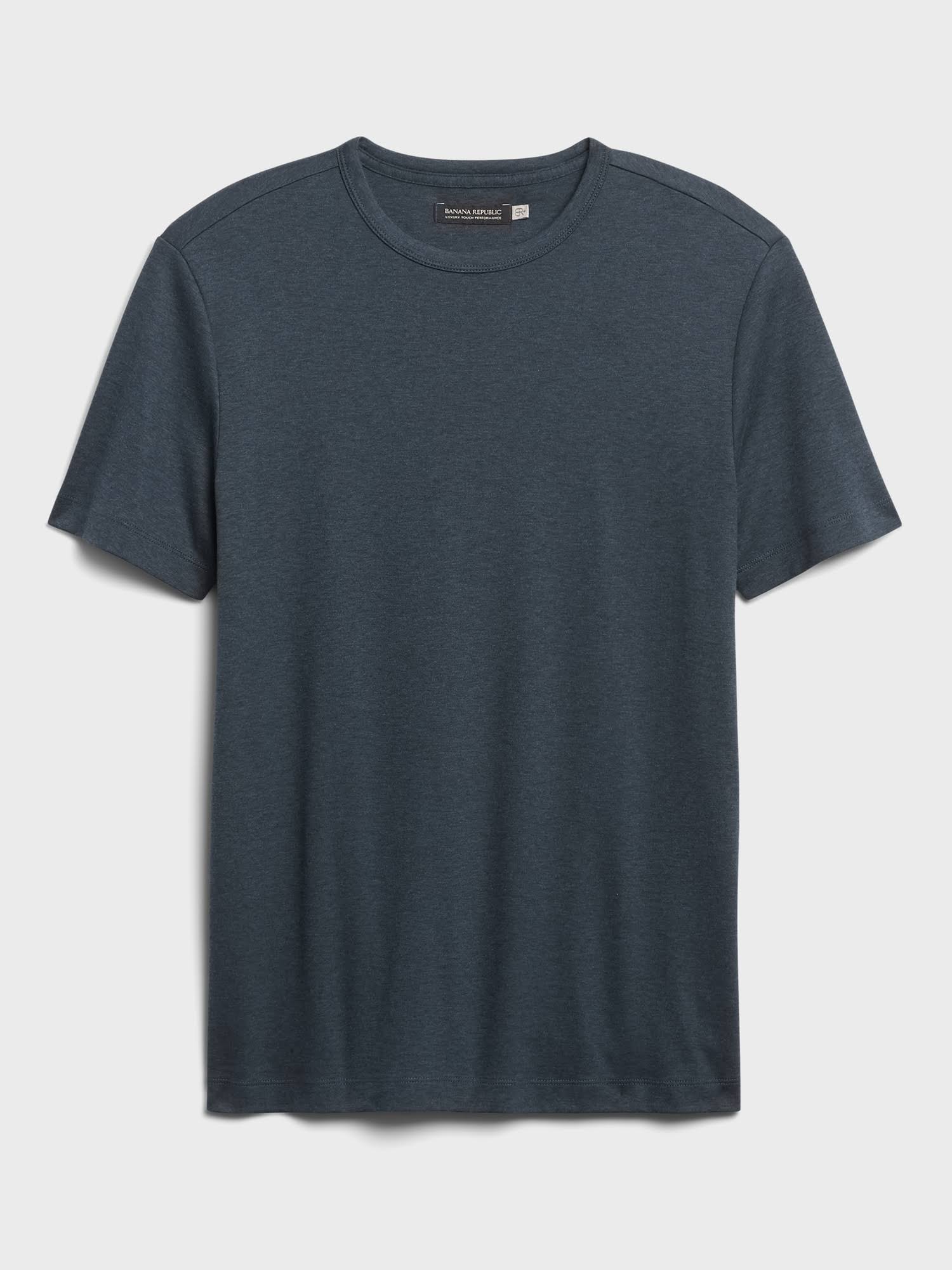 Banana Republic Men's Luxury Touch Performance T-Shirt Navy Size L