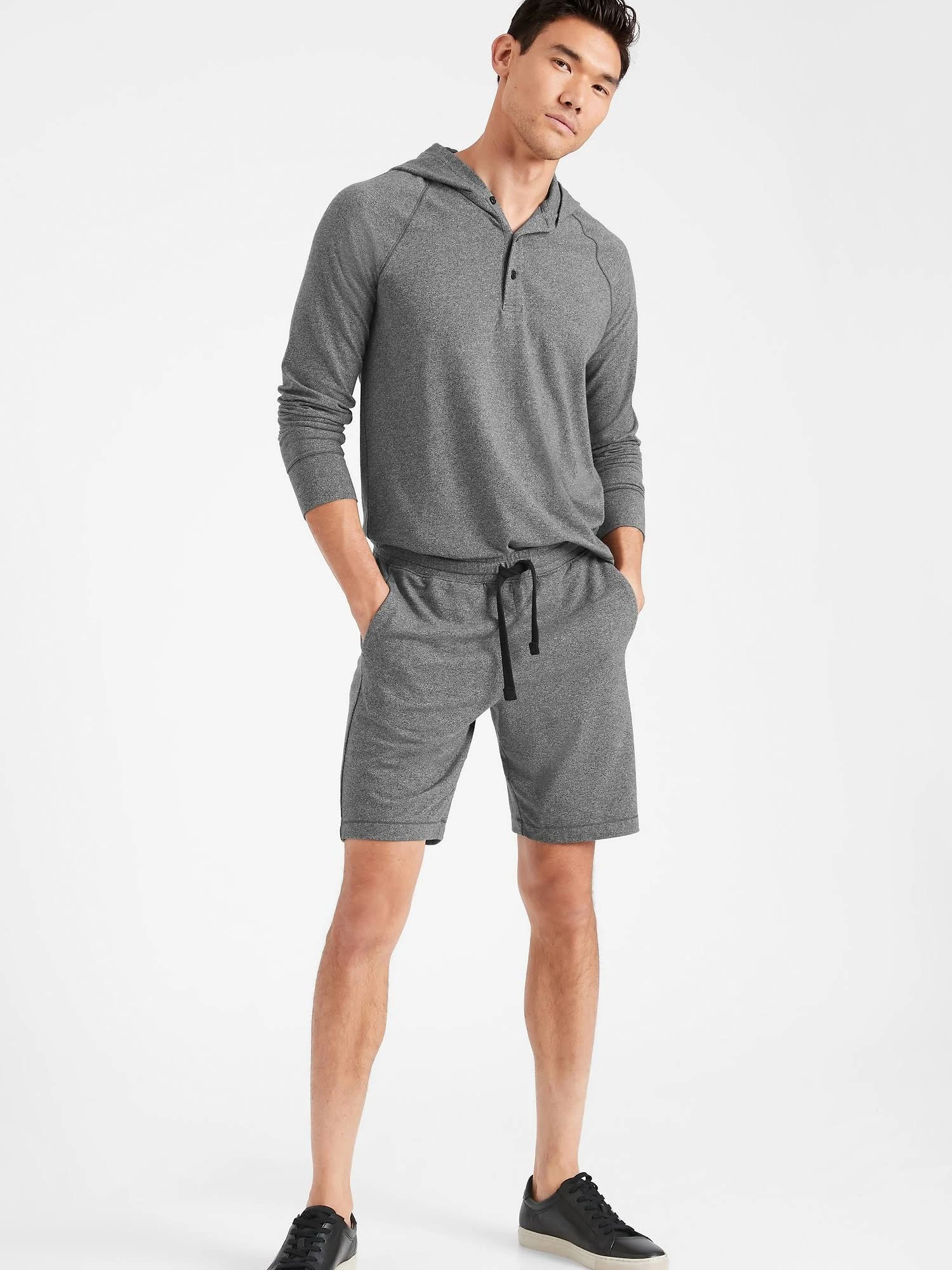Banana Republic Men's Cozy Lounge Short Charcoal Gray Size Xs