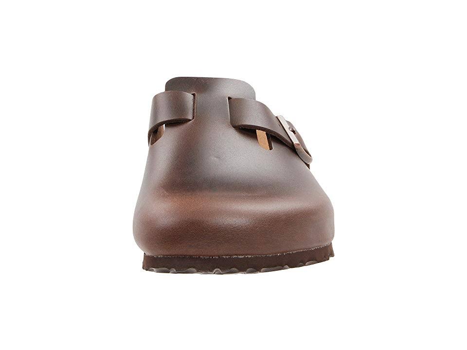 Birkenstock Boston Soft Footbed Clog - 46 - Brown Amalfi Leather