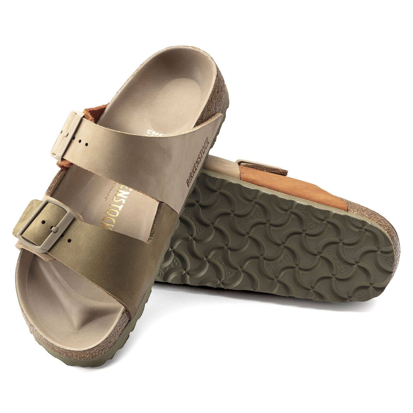 Birkenstock Women's Arizona Split Sandals - Sandcastle/ Faded Khaki - 41