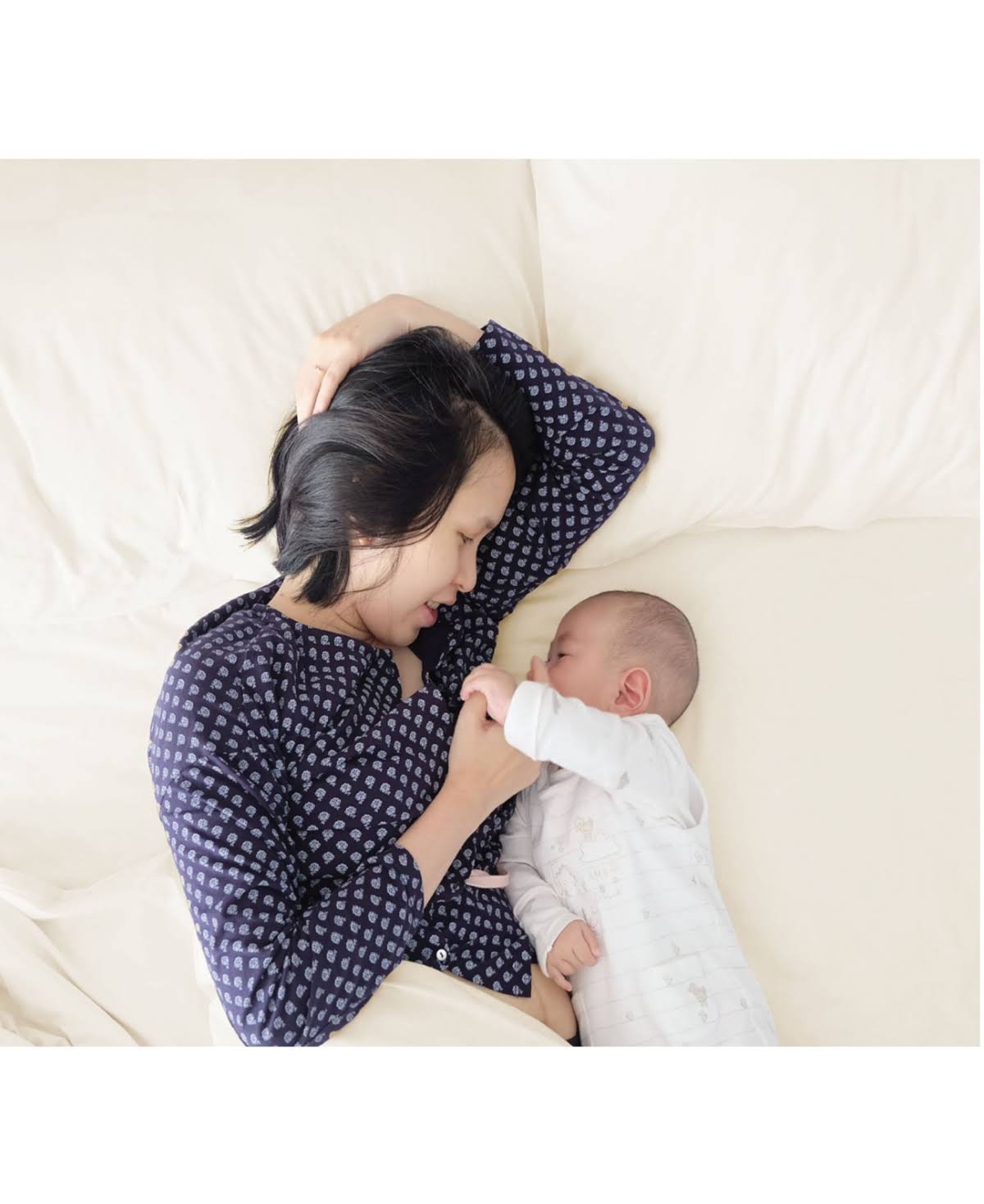 BedVoyage Rayon from Bamboo / Viscose Maternity Sheet Set, Size: Queen, Undyed Ivory