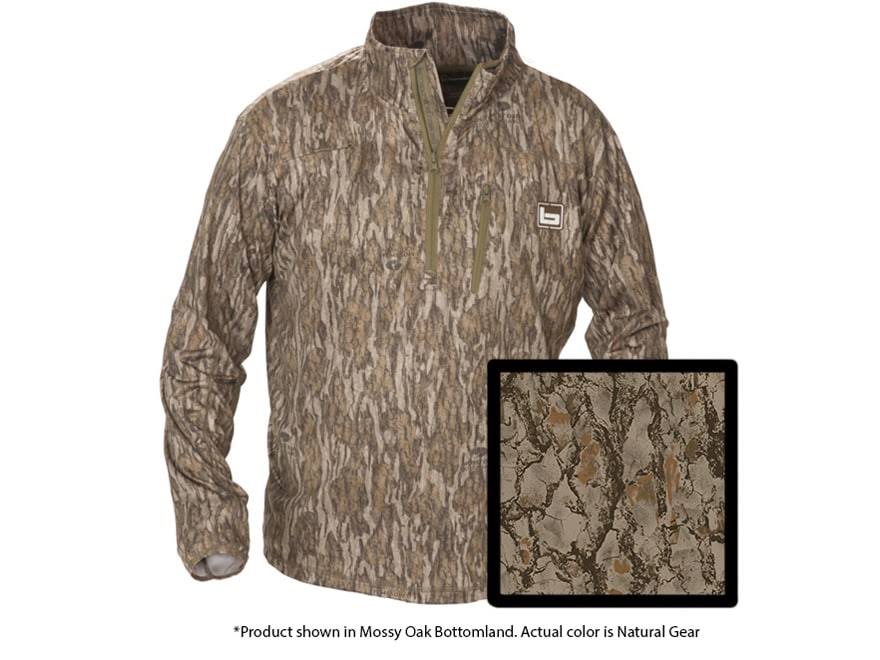 Banded Tech Stalker 1/4 Zip Pullover - Size XL, Natural Gear