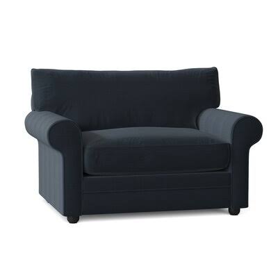Winsford Armchair Birch Lane Body Fabric: Turbo Navy