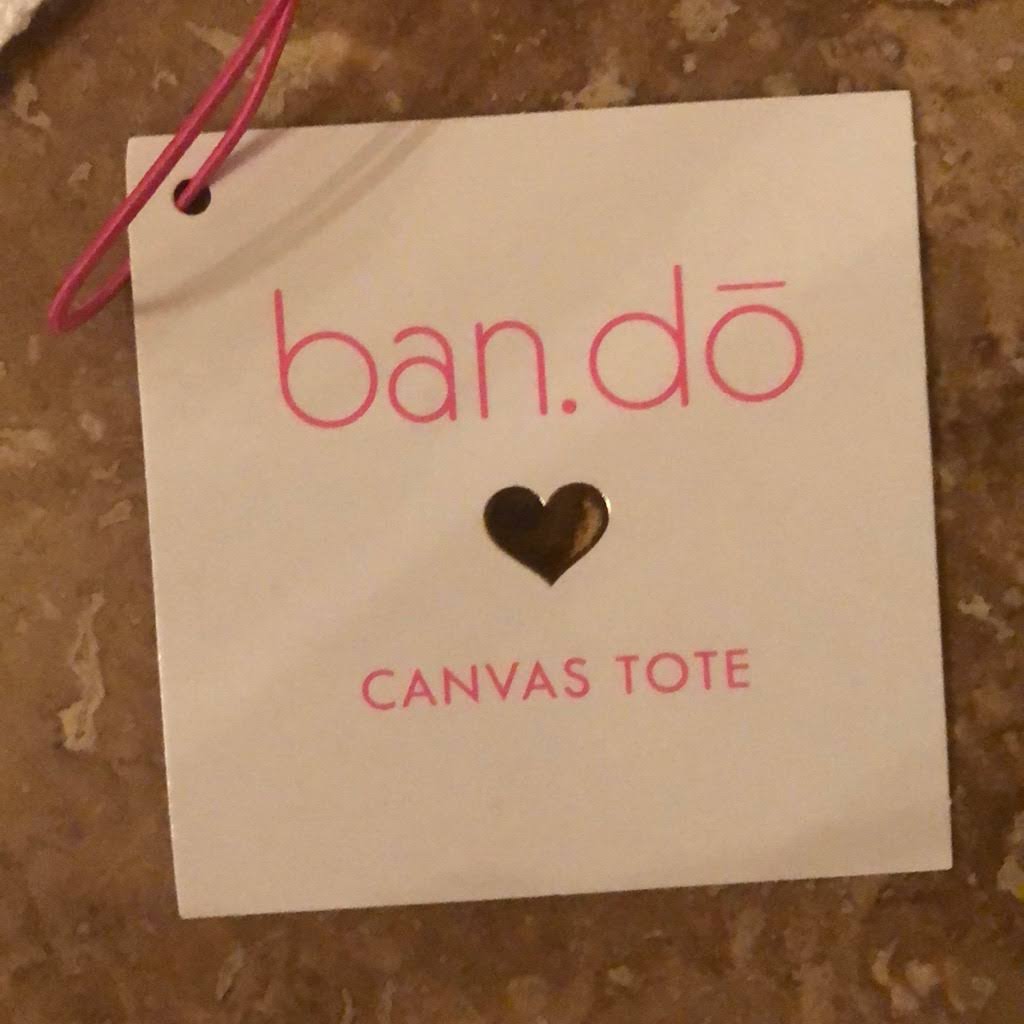 Ban.Do Will You Accept This Rose Canvas Tote