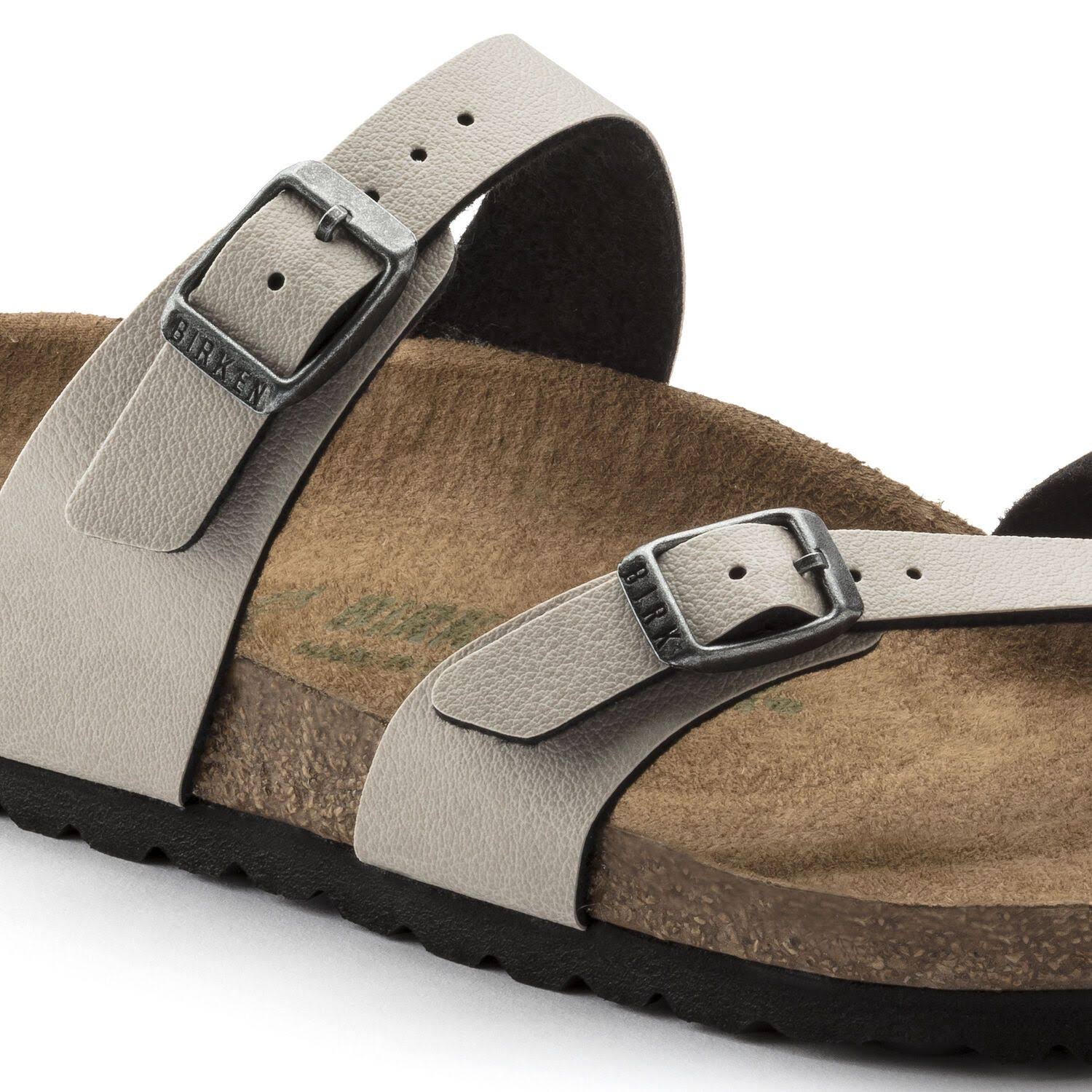 Birkenstock Women's Mayari Vegan (40 Stone Pull Up BF)