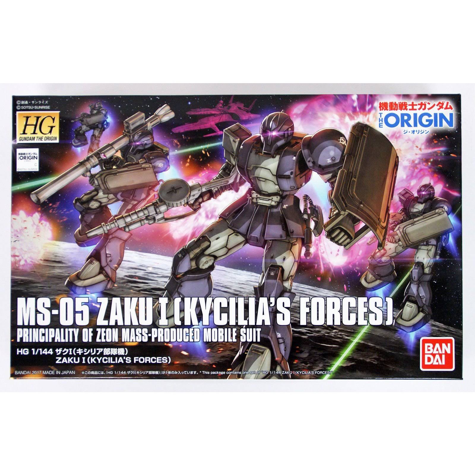 Zaku I (Kycilia&s Forces) Gundam The Origin, Bandai HG 1/144