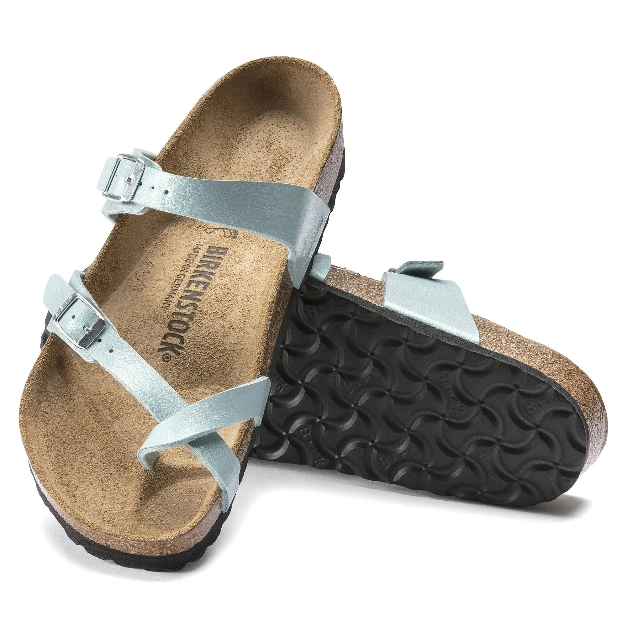 Birkenstock Women's Mayari, Faded Aqua, 42