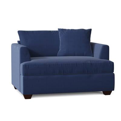 Karley 39x22 Armchair Birch Lane Body Fabric: Spinnsol Navy