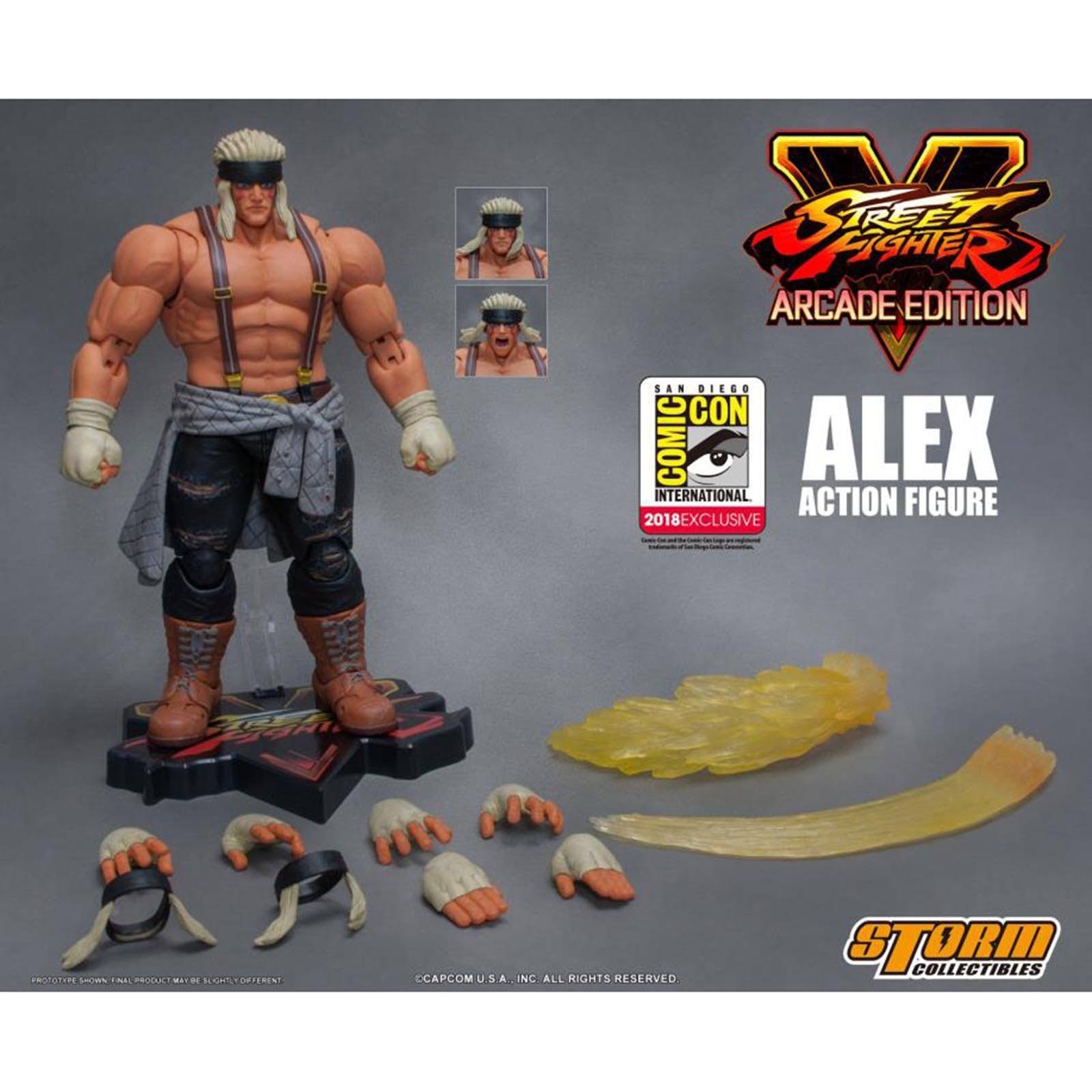 Storm Collectibles Street Fighter V SDCC 2018 Alex 1:12 Action Figure