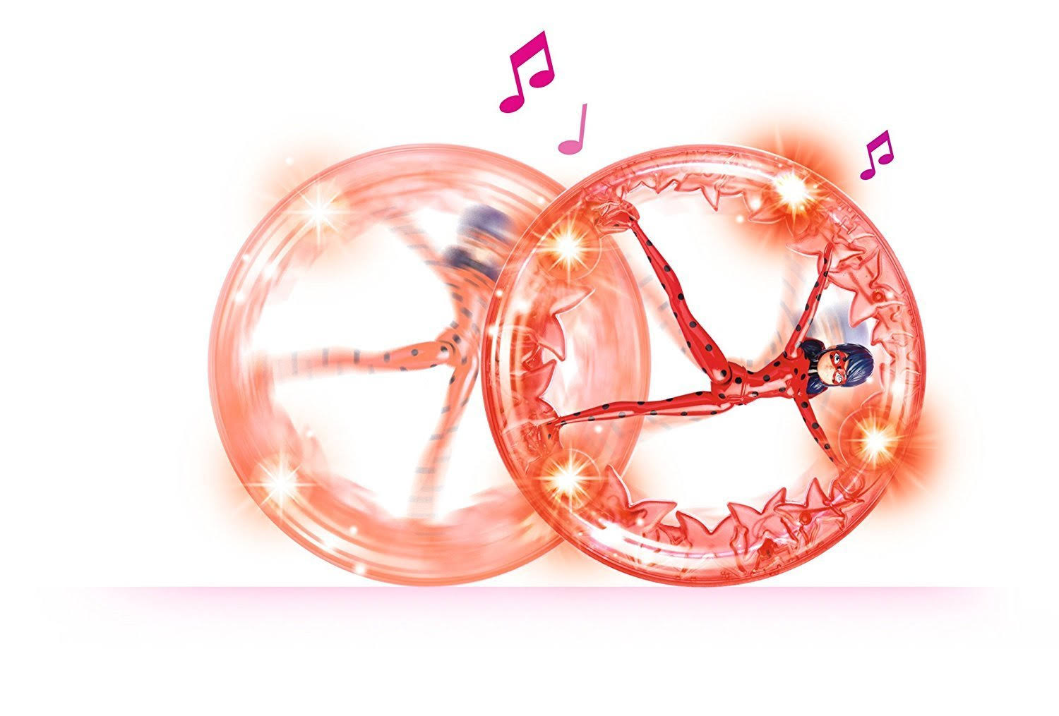 Miraculous 39740 Ladybug Light Wheel and Figure