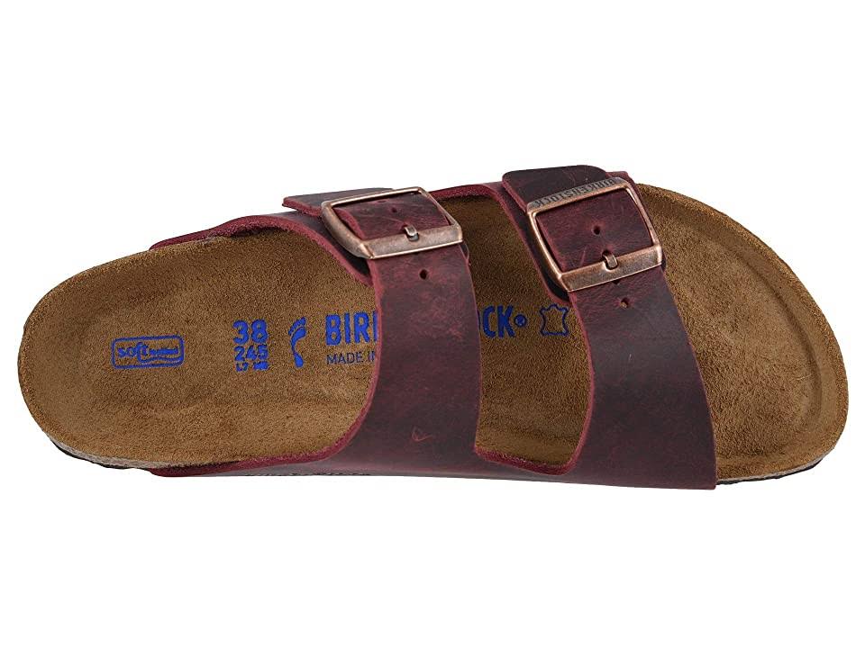 Birkenstock Arizona Soft Footbed (37 Narrow Zinfandel Oiled Ltr)