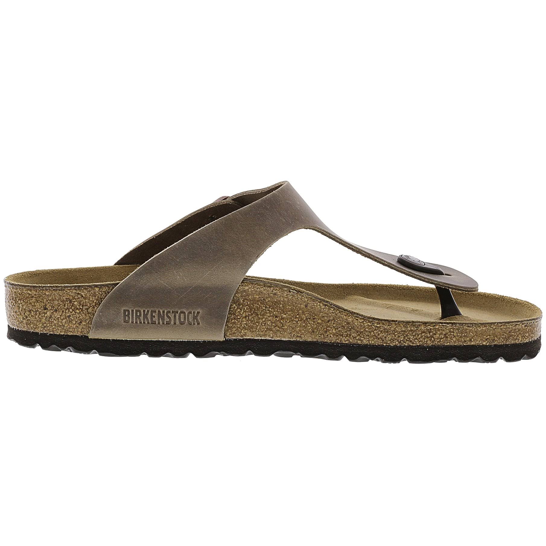 Birkenstock Women's Gizeh Tobacco Oiled Leather 42