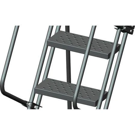 Ballymore 063214Psu Safety Rolling Ladder,steel,60 in.H