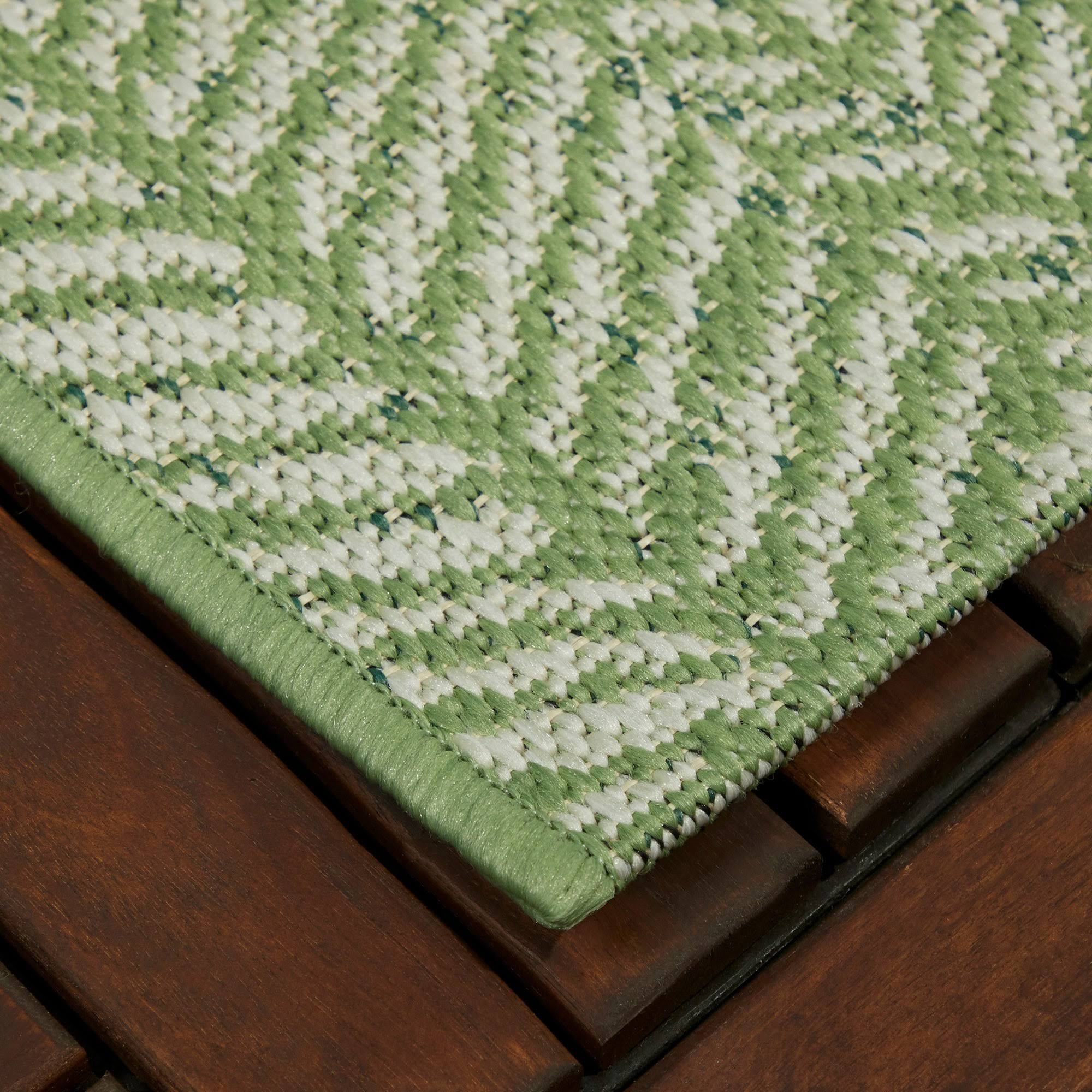 BALTA Yates Dark Brown 8 ft. x 10 ft. Contemporary Indoor/Outdoor Area Rug