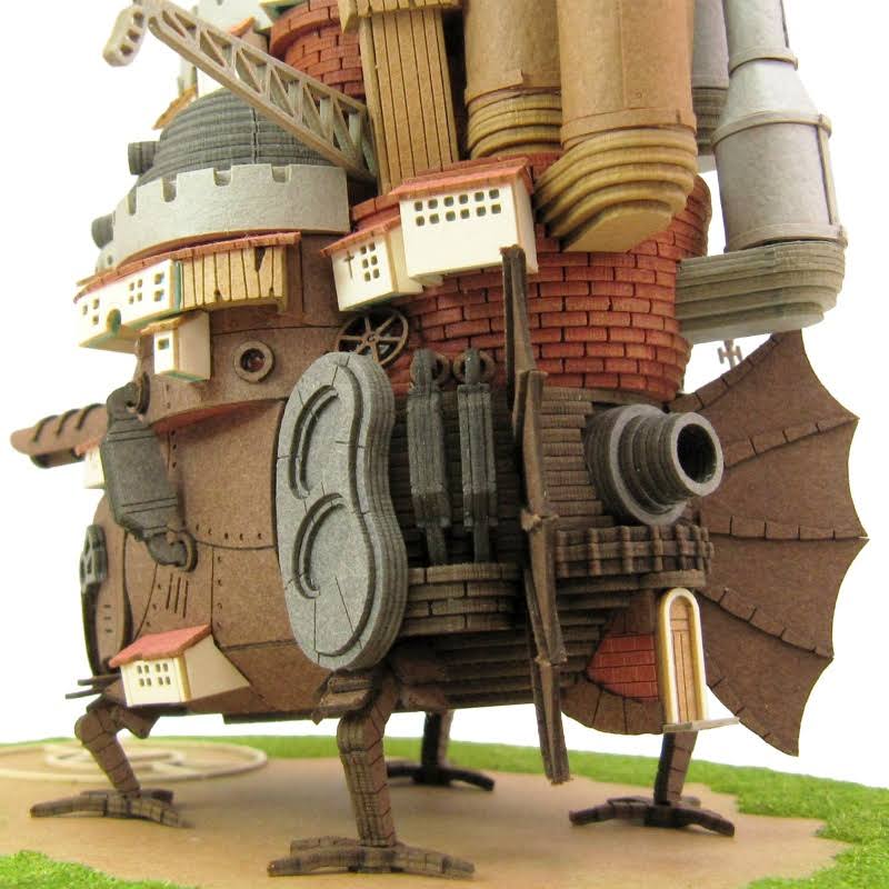 Studio Ghibli Series Howl&s Moving Castle Paper Craft